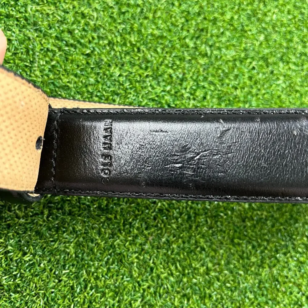 Cole Haan Black Genuine Leather Belt 34/85